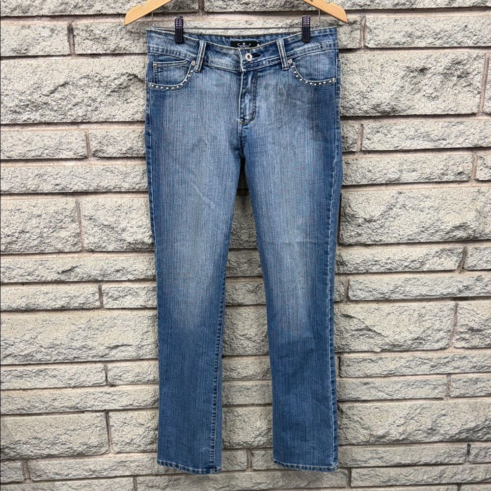 Classic Blue Straight Leg Women's Jeans